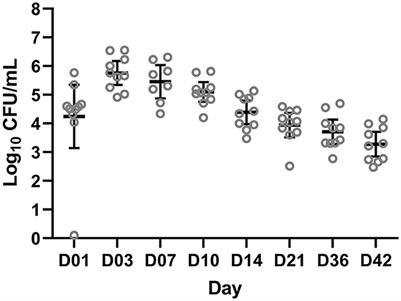 Shifts in the swine nasal microbiota following Bordetella bronchiseptica challenge in a longitudinal study